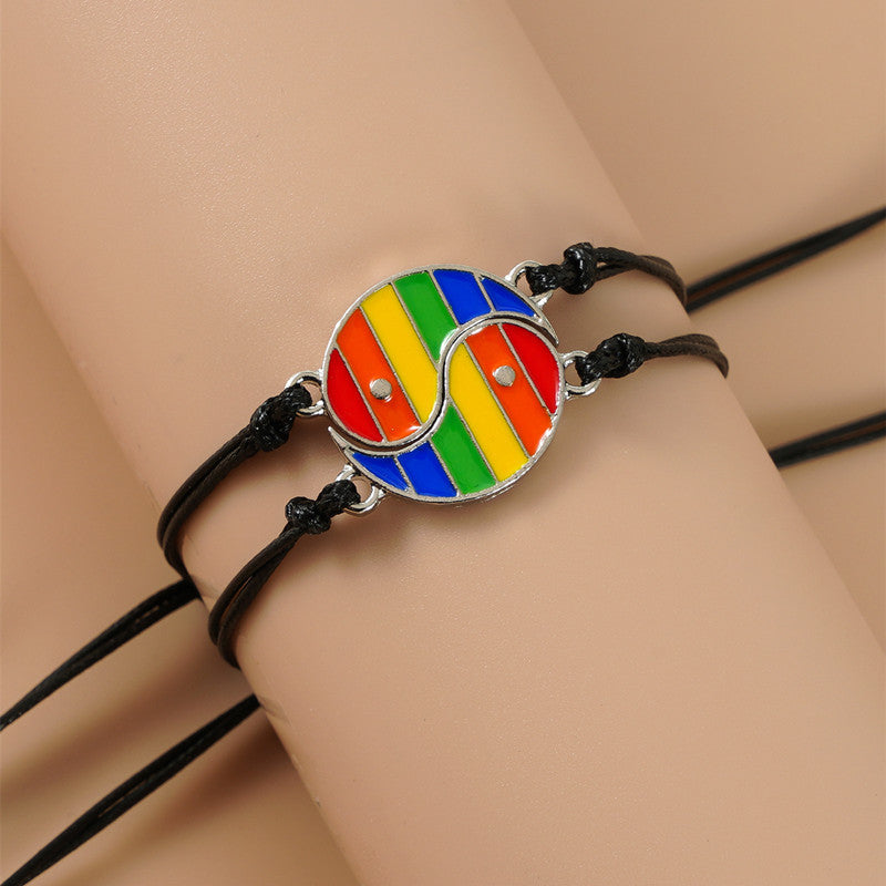 Everlasting Friendship Love Couple Balance Bracelet