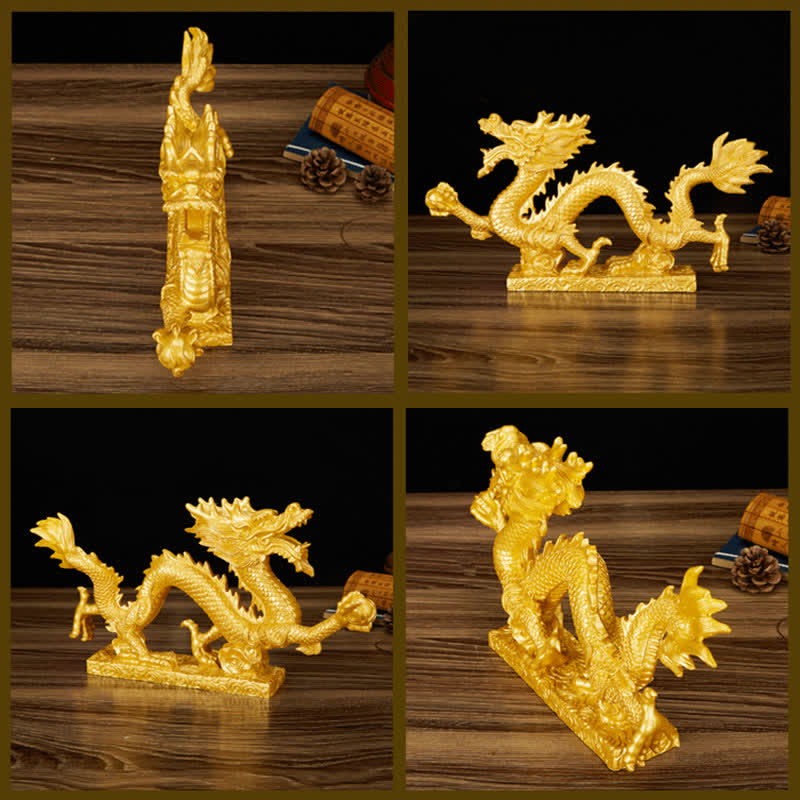 Nimara Ritual Feng Shui Dragon Auspicious Cloud Wealth Luck Decoration