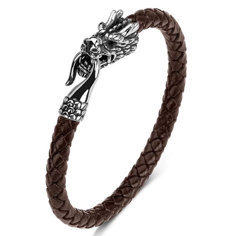Nimara Ritual Dragon Titanium Steel Protection Luck Bracelet