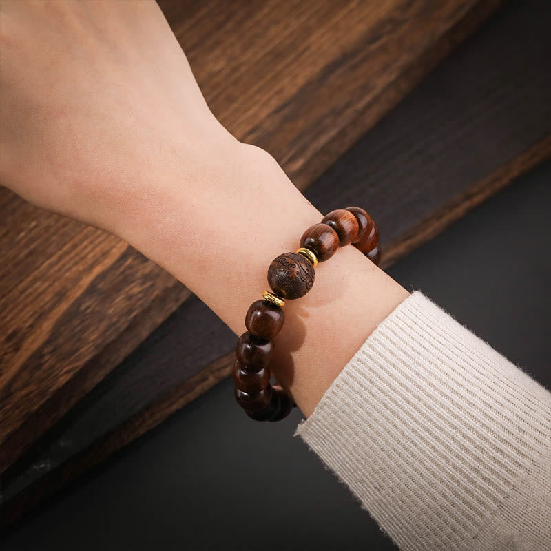 Nimara Ritual Natural Rosewood Compassion Bracelet