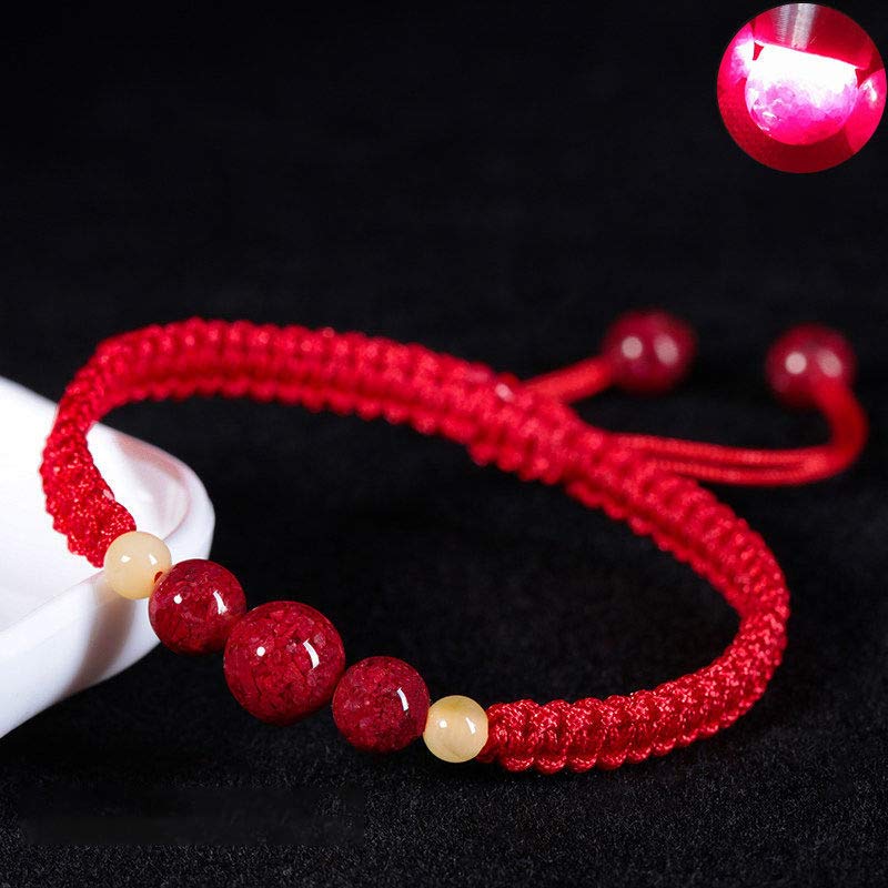 Nimara Ritual Cinnabar Blessing Red String Bracelet For Kids