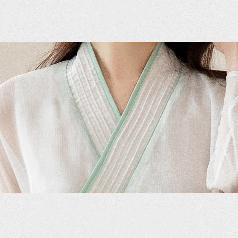 Nimara Ritual Retro Prayer Zen Spiritual Meditation Practice Chiffon Clothing Women's Set