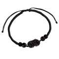 Nimara Ritual Handmade Natural Silver Sheen Obsidian Strawberry Quartz PiXiu Protection Braided Bracelet