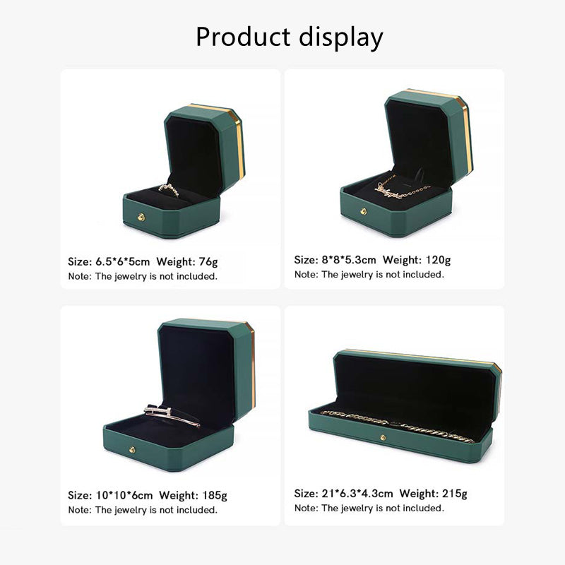 Nimara Ritual Jewelry Storage Box PU Leather Gift Box