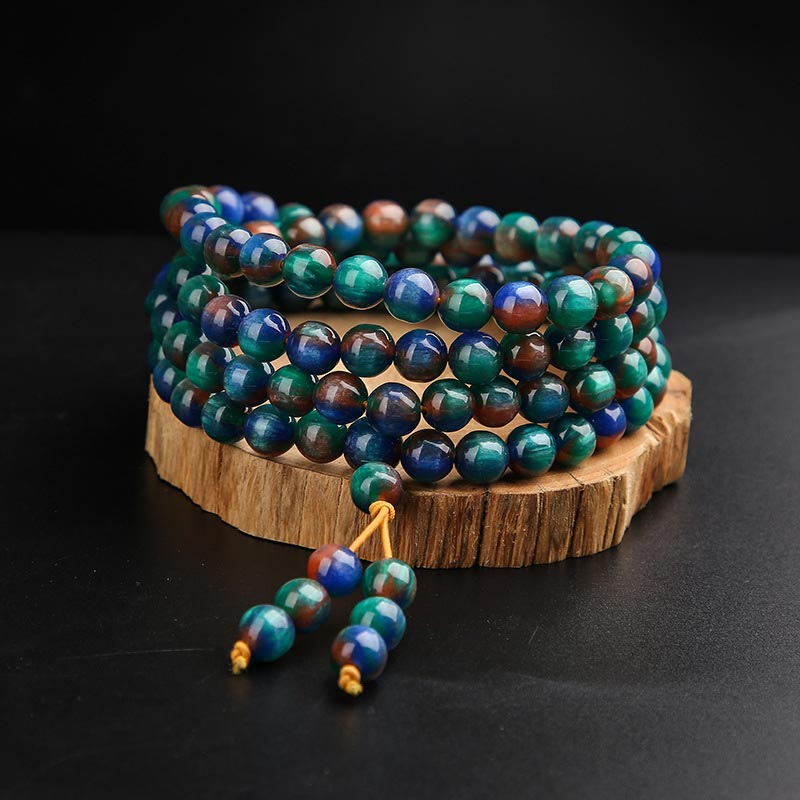 Nimara Ritual Colorful Sea Willow Mala Positive Bracelet Ring