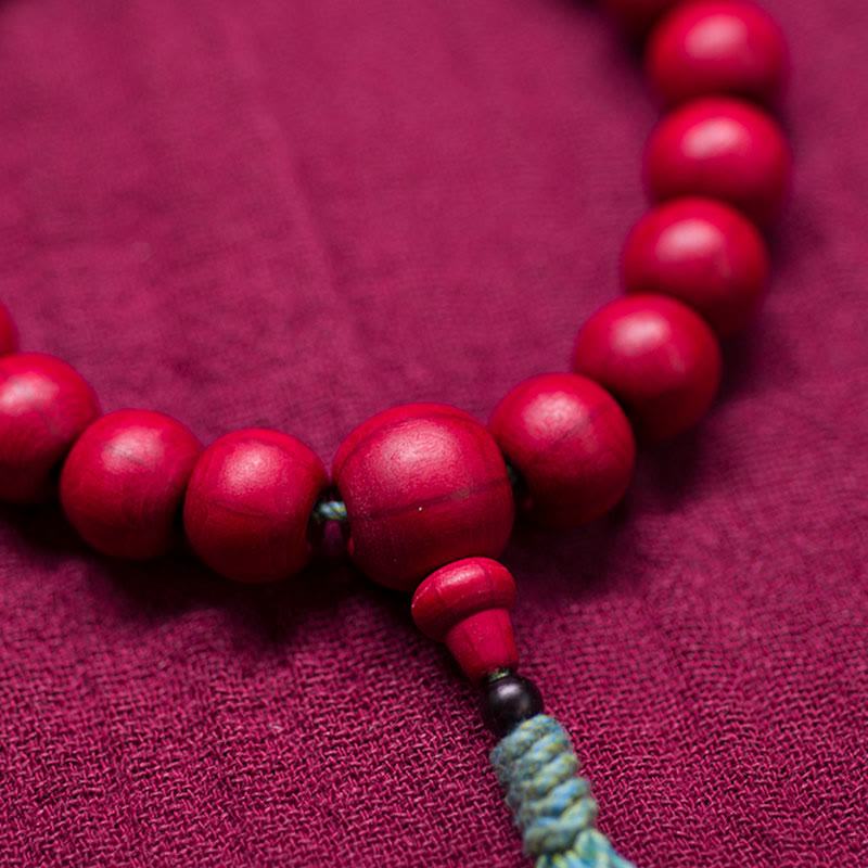 Nimara Ritual Abelia Biflora Wood Warding Off Evil Spirits Wrist Mala