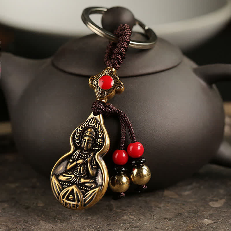 Nimara Ritual Mahasthamaprapta Bodhisattva Buddha Blessing Keychain