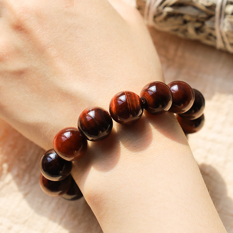 Nimara Ritual Natural Tiger Eye Healing Bead Bracelet