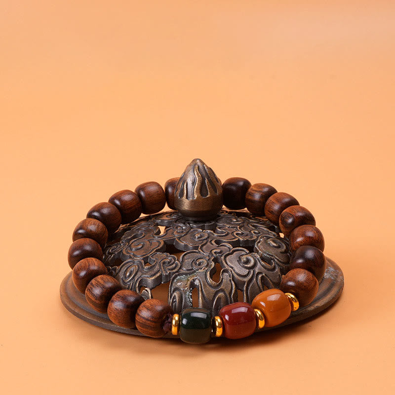 Nimara Ritual Ebony Wood Rosewood Peace Balance Bracelet