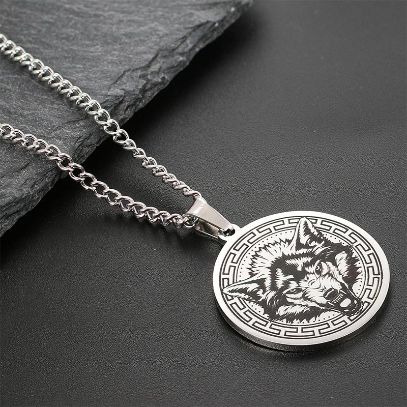 Nimara Ritual Animal Titanium Steel Chain Necklace Protection Pendant