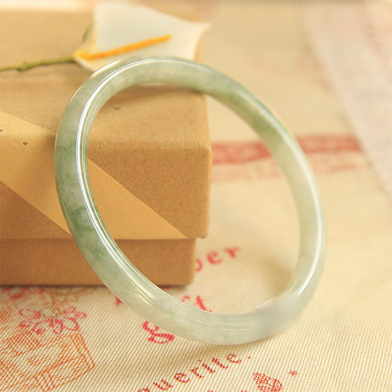Nimara Ritual Natural Jade Peace Healing Bangle Bracelet