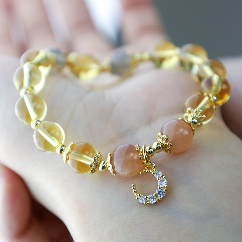 Nimara Ritual Blessed Moon Citrine Abundant Energy Bracelet