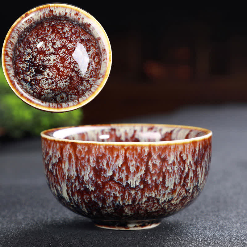 Nimara Ritual Colorful Ceramic Teacup Home Office Tea Cups