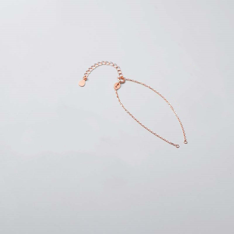Nimara Ritual 925 Sterling Silver Semi-finished Chain Blessing Bracelet