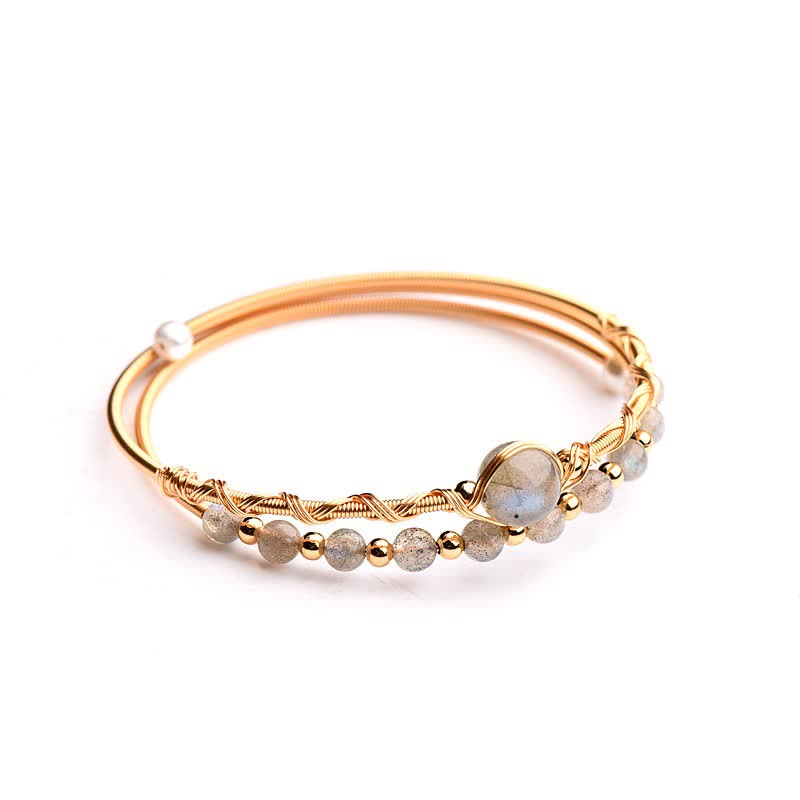 Nimara Ritual Moonstone Healing Love Bracelet Bangle