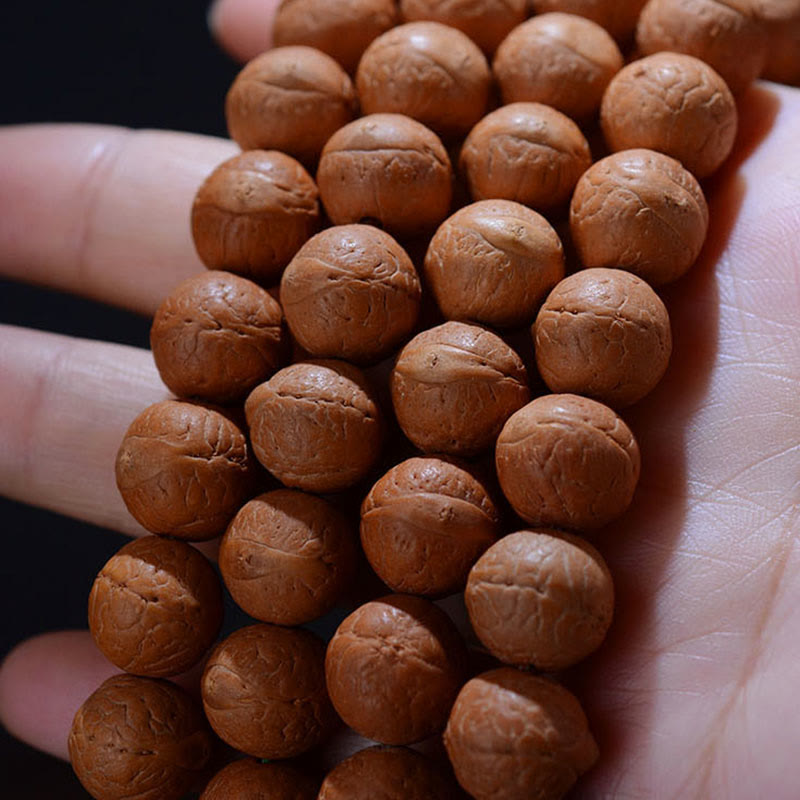 Nimara Ritual 108 Mala Beads Nepal Bodhi Seed Luck Wealth Tassel Bracelet