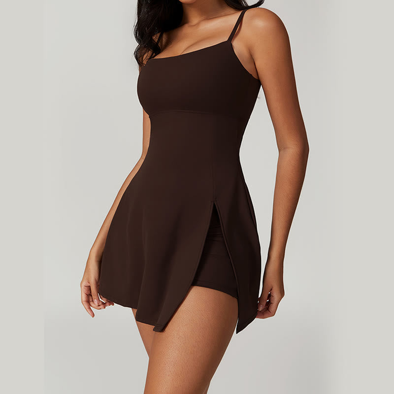 Nimara Ritual Solid Backless Tennis Yoga Women Sports Dress
