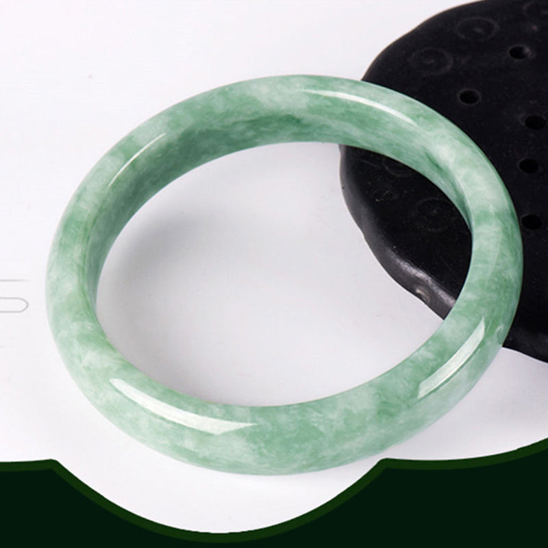 Attract Wealth Protection Jade Bangle