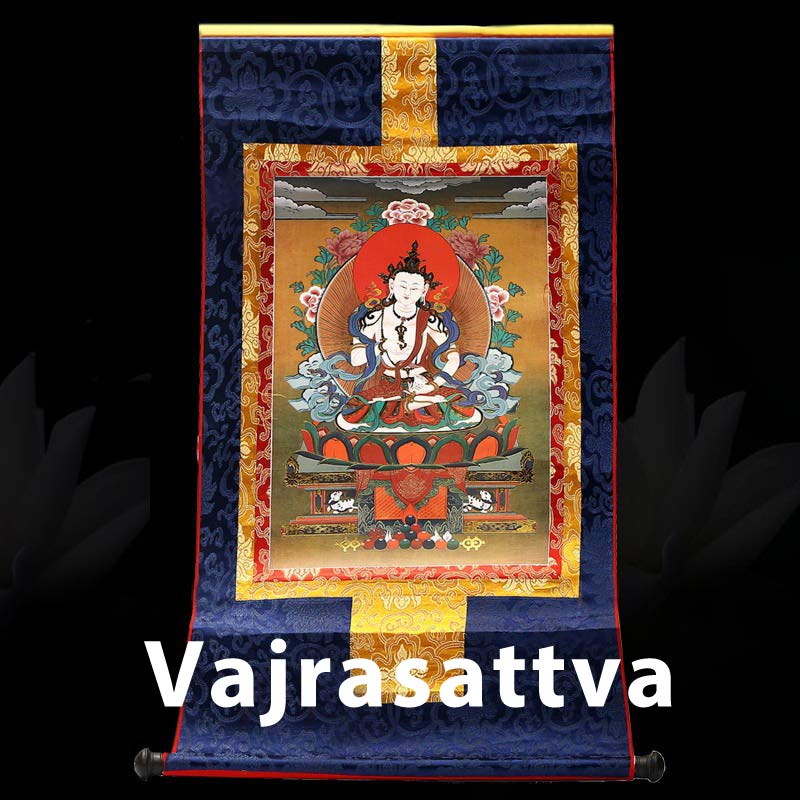 Nimara Ritual Tibetan Framed Thangka Blessing Protection Decoration