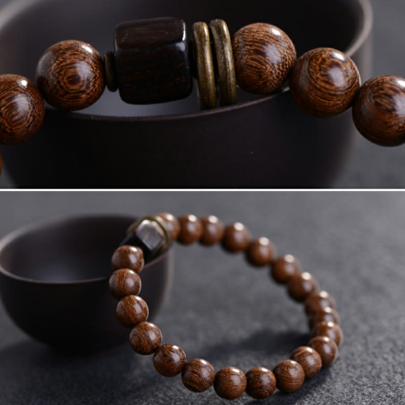 Nimara Ritual Phoebe Zhennan Wood Spirituality Bracelet
