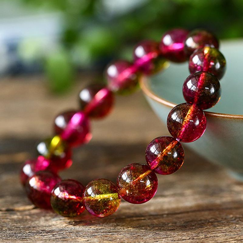 Nimara Ritual Natural Tourmaline Love Wisdom Bracelet
