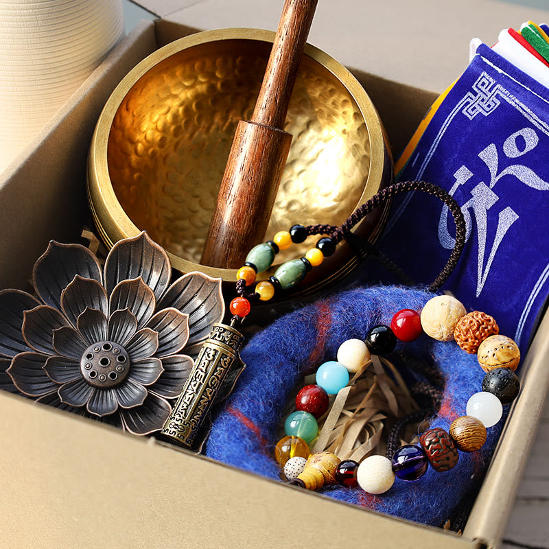 Nimara Ritual Tibetan Create a Deeper Spiritual Connection Meditation Gift Bundle