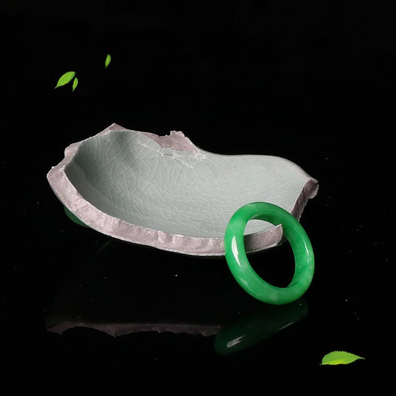 Nimara Ritual Jade Abundance Luck Ring