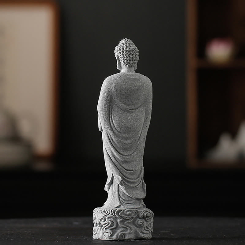 Nimara Ritual Meditation Buddha Auspicious Clouds Design Serenity Home Decoration