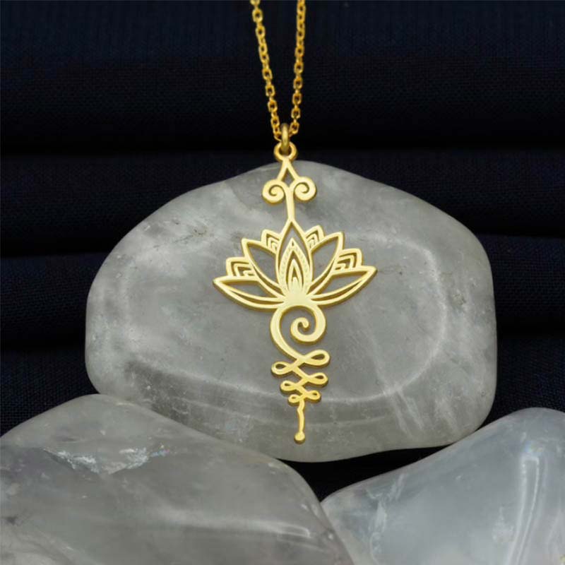 Nimara Ritual Lotus Luck Wealth Necklace Pendant