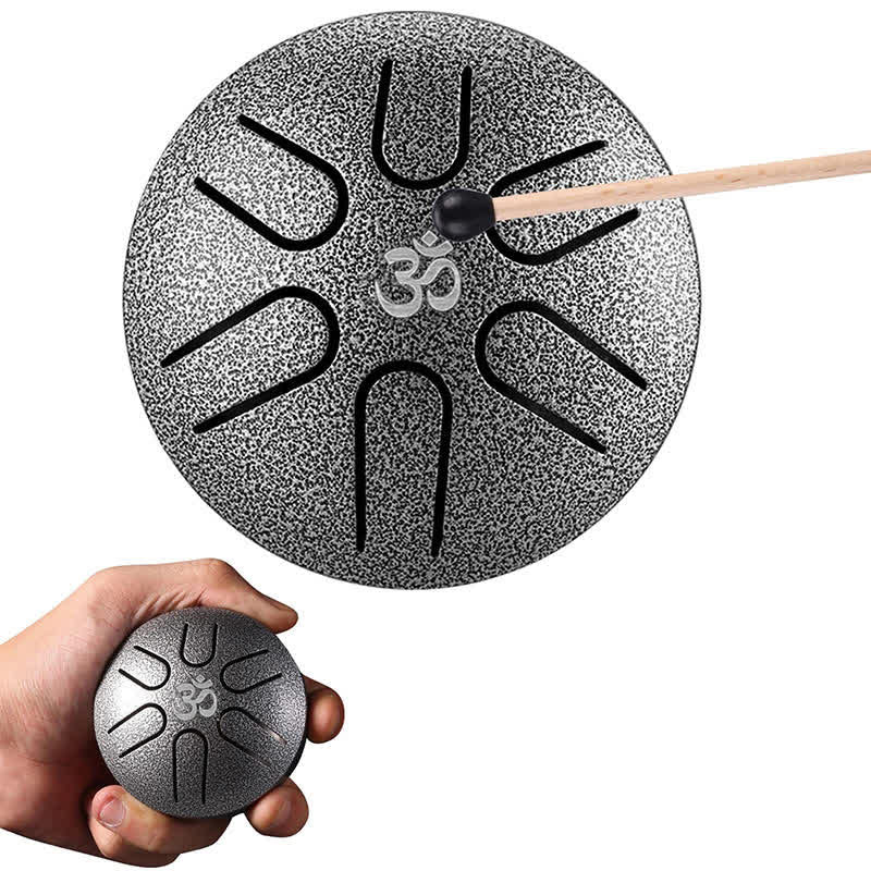 Nimara Ritual Mini Steel Tongue Drum 3 Inch Sound Healing Drum Kit
