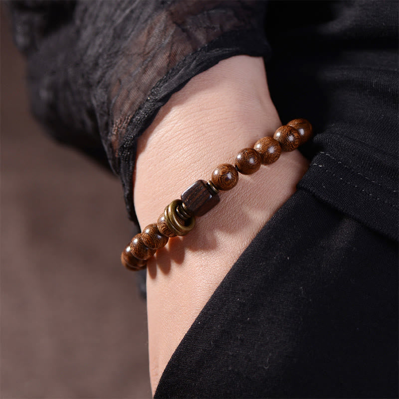 Nimara Ritual Phoebe Zhennan Wood Spirituality Bracelet