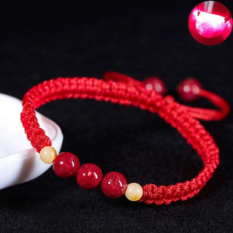 Nimara Ritual Cinnabar Blessing Red String Bracelet For Kids