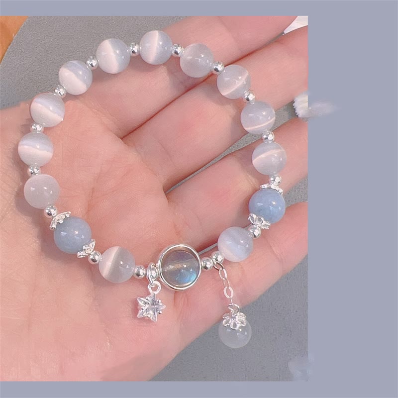 Bring Positive Energy Butterfly Cat's Eye Chrysoberyl Bracelet