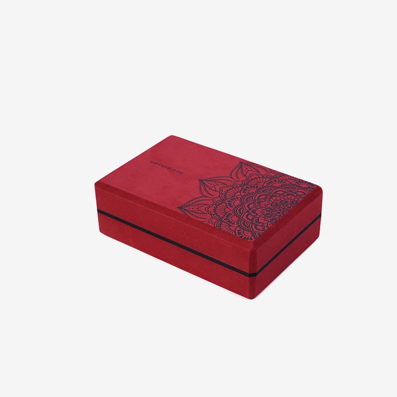 Nimara Ritual Tibetan Mandala Mindful Soft Non-Slip Foam Yoga Block