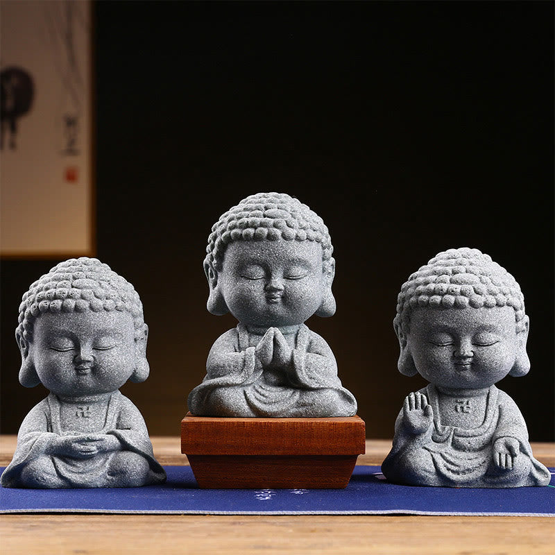 Nimara Ritual Meditation Praying Buddha Compassion Serenity Home Decoration