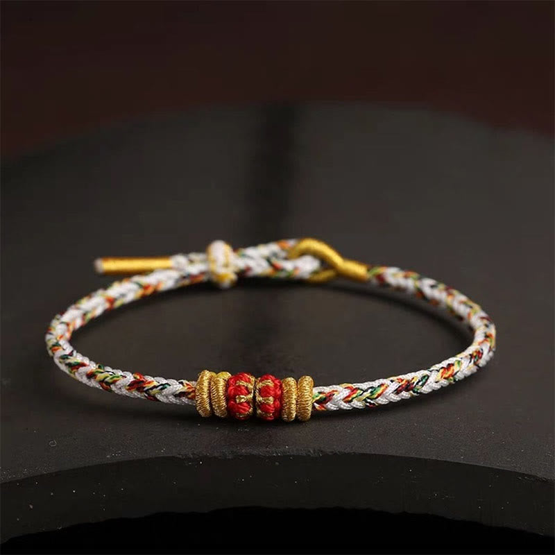 Nimara Ritual Handmade Colorful Rope King Kong Knot Braided Luck Bracelet