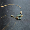 Nimara Ritual Cyan Jade Koi Fish Healing Harmony Bracelet