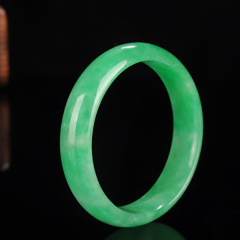 Nimara Ritual Quartzite Jade Healing Abundance Protection Bracelet Bangle